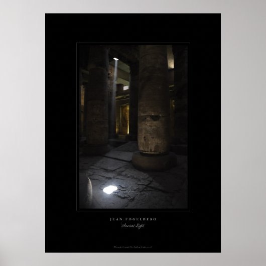 Poster "Ancient Light" (Vorne)