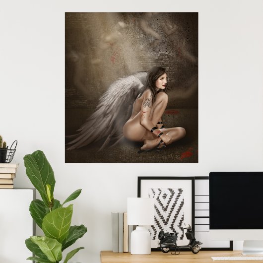 Poster Angel (Heimbüro)