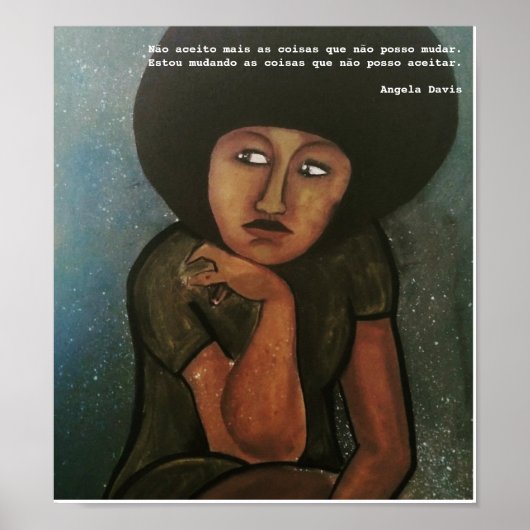 Pôster Angela Davis Poster (Vorne)