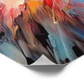 Poster Angelic Spectrum Bright Loose Painted Style (Ecke)