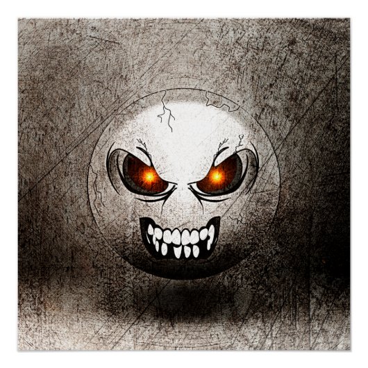 Poster Angermoji Vintage (Vorderseite)