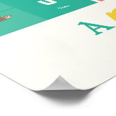 Poster Animalphabet (Ecke)