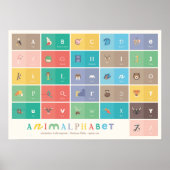Poster Animalphabet (Vorne)