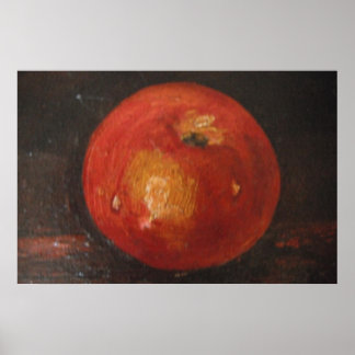 Poster Ann Hayes Painting Apple