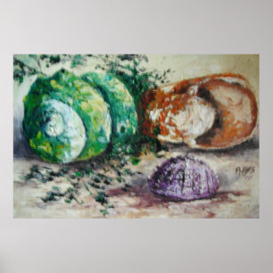 Poster Ann Hayes Painting Muscheln