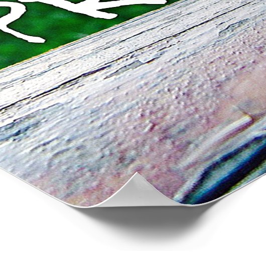 Poster ansehen und beten (Ecke)