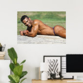 Poster, Anthony Marmon # 5 Poster (Heimbüro)