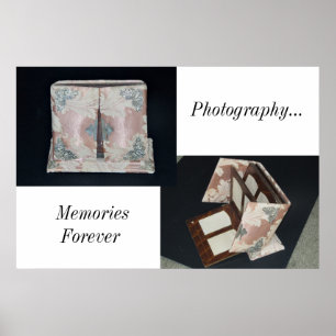 Poster/Antique Foto Album/Erinnerungen Poster