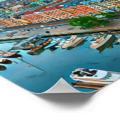 Poster Antwerpen Belgien Foto Vintage (Ecke)