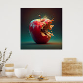 Poster Apfel (Küche)