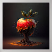 Poster Apfel (Vorne)