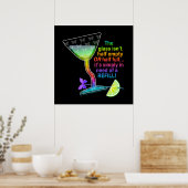 POSTER & ARCHIVALDRUCKEN - GLAS HALF VOLL (Küche)