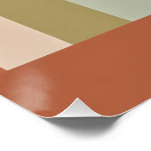 póster arcoiris boho poster (Ecke)