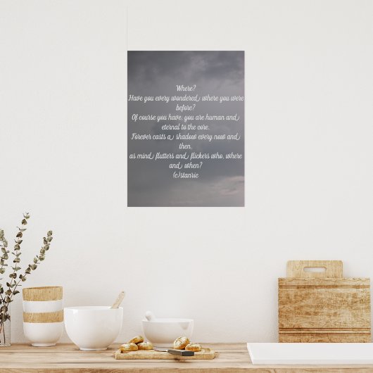 POSTER ART AND DESIGN STIL (Küche)