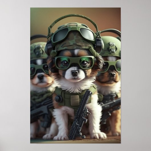 Poster Art Army Dogs (Vorne)