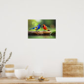 Poster Art Birds (Küche)