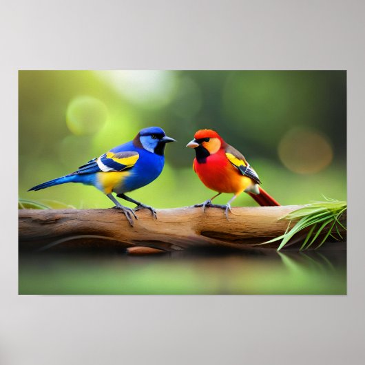 Poster Art Birds (Vorne)