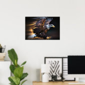 Poster Art Eagle (Heimbüro)