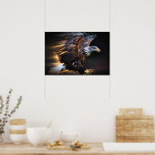 Poster Art Eagle (Küche)