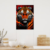 Poster Art Firment Tiger (Küche)