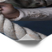 Poster Art Frau Soldier (Ecke)