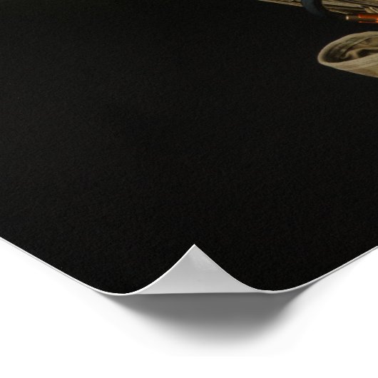 Poster Art Frau Soldier (Ecke)