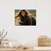 Poster Art Frau Soldier (Küche)