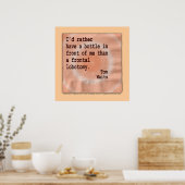 Poster, Art - Frontal Lobotomie Poster (Küche)