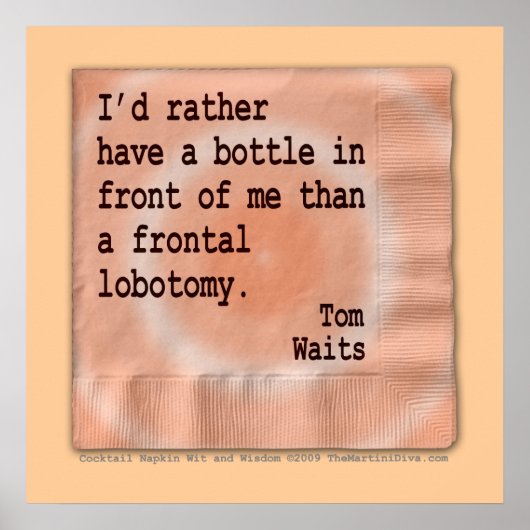 Poster, Art - Frontal Lobotomie Poster (Vorne)