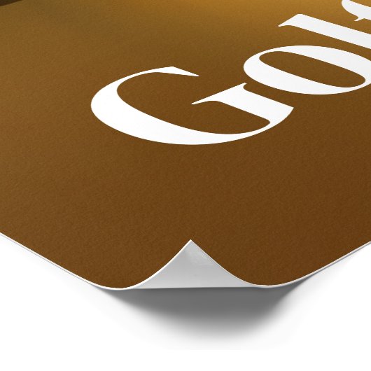 Poster Art Golf's Beste (Ecke)