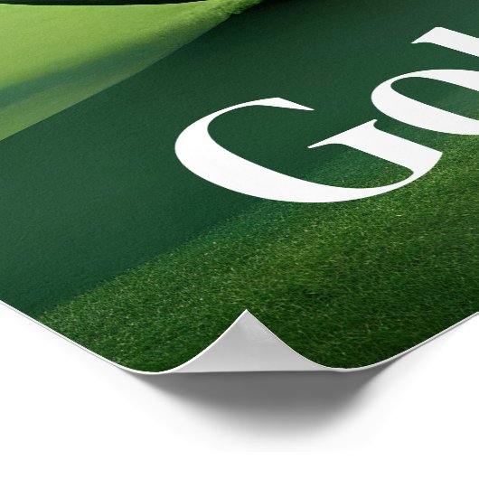 Poster Art Golf's Beste (Ecke)