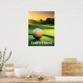 Poster Art Golf's Beste (Küche)