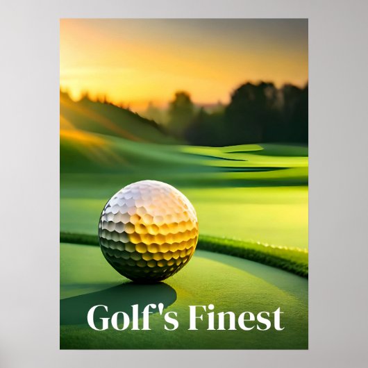 Poster Art Golf's Beste (Vorne)