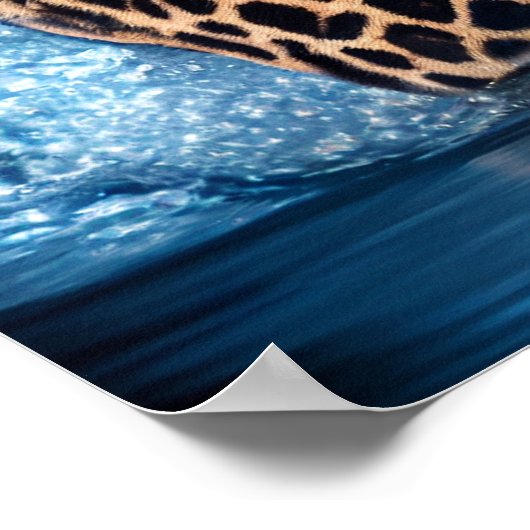 Poster Art Leopard (Ecke)