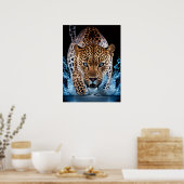Poster Art Leopard (Küche)