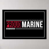 Poster Art Marine Veteran (Vorne)