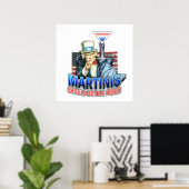 Poster, Art - Martinis sollte steuerfrei sein Poster (Heimbüro)