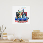 Poster, Art - Martinis sollte steuerfrei sein Poster (Küche)