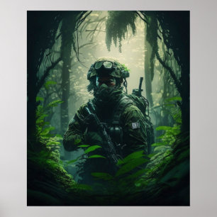 Poster Art Militär
