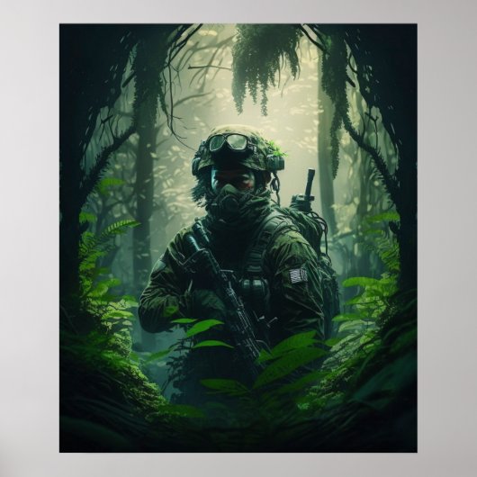 Poster Art Militär (Vorne)