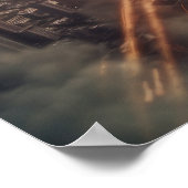 Poster Art Militär Kämpfer Jet (Ecke)