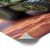 Poster Art Military Cat (Ecke)