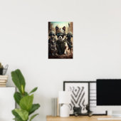 Poster Art Military Hunde (Heimbüro)