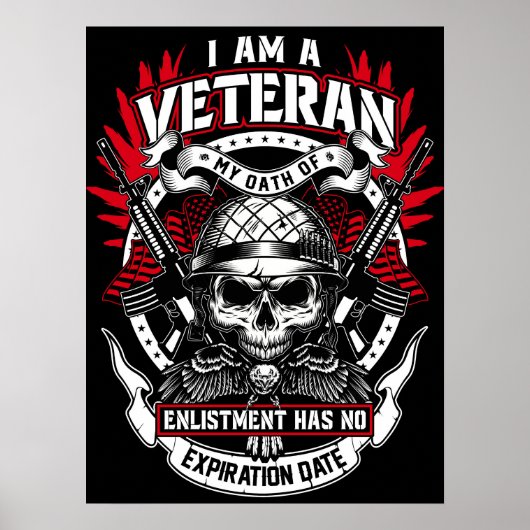 Poster Art Military Veteran (Vorne)