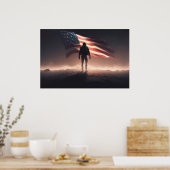 Poster Art Patriot Hero (Küche)