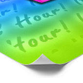 Poster, Art - Pop Art Margaritas Poster (Ecke)
