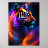 Poster Art Rainbow Tiger (Vorne)