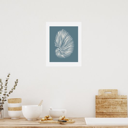 Poster Art Seashell (Küche)