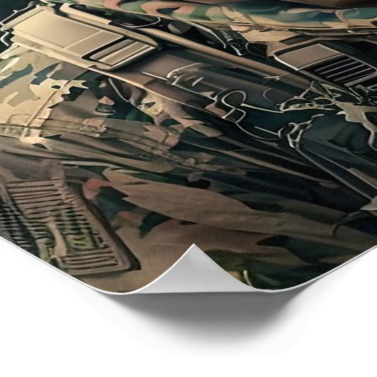 Poster Art Soldier (Ecke)