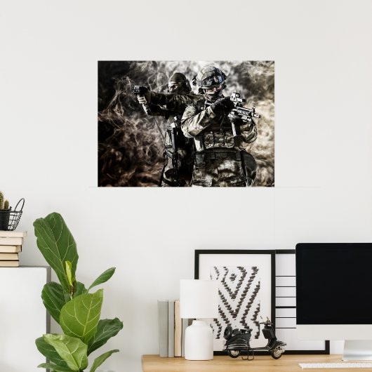 Poster Art Soldiers (Heimbüro)